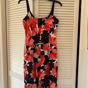 Milly bold floral dress, size 0